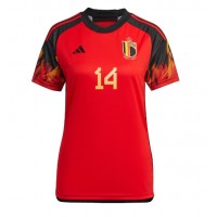 Belgia Dries Mertens #14 Fotballklær Hjemmedrakt Dame VM 2022 Kortermet
